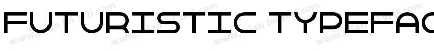 futuristic typeface字体转换